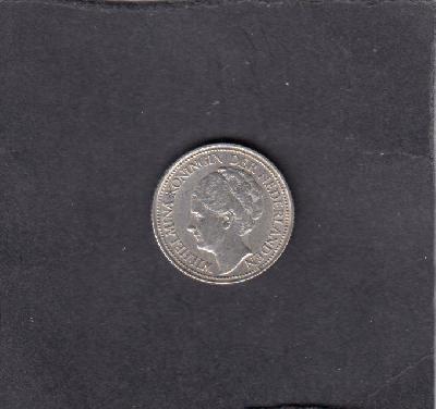 Beschrijving: 1/4 Gulden  WILHELMINA